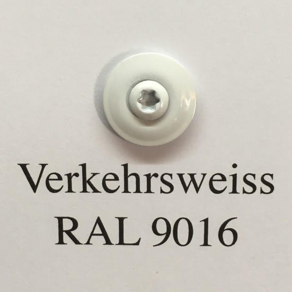 400 Spenglerschrauben verkehrsweiss 4,5 x 35 mm (RAL 9016)