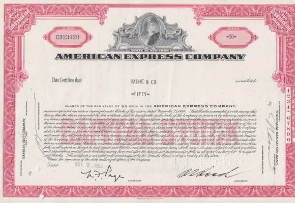 3x American Express Company