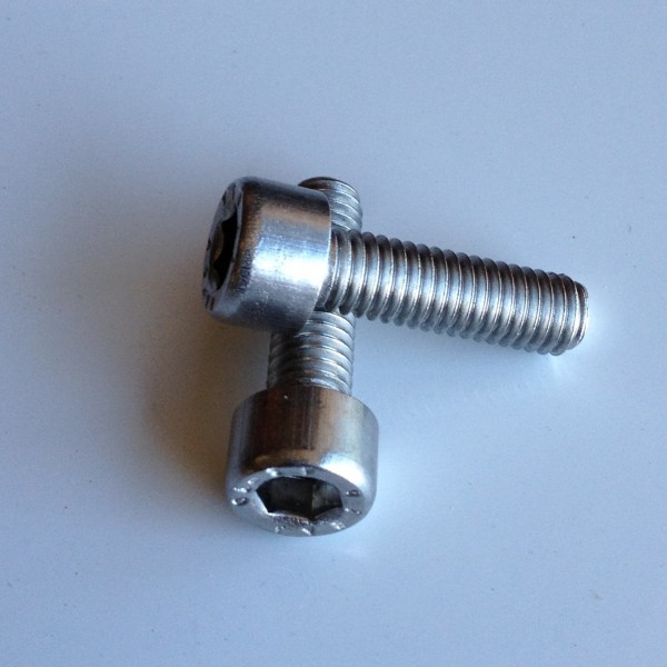 50 Zylinderkopfschrauben M6x12 mm Edelstahl DIN 912