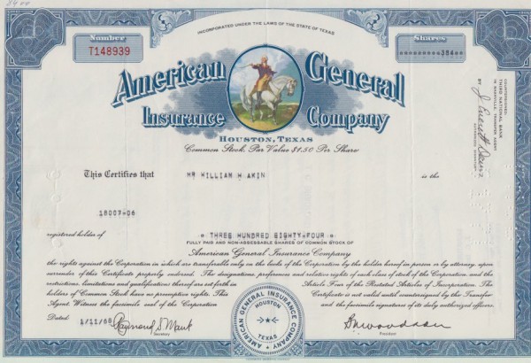 10x American General Insurance Company