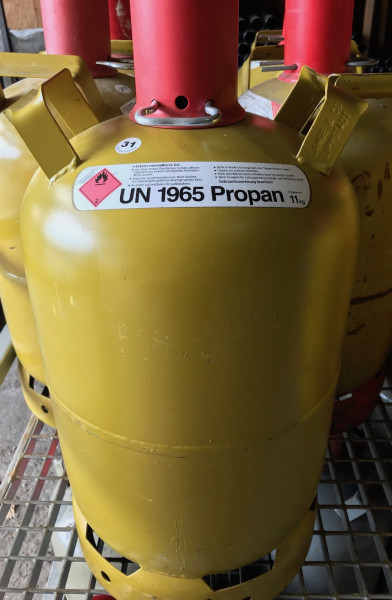Propan-Gas 11 kg im Tausch gegen LangeGas Leerflasche