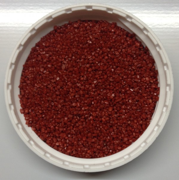 500ml Farbgranulat * Deko-Granulat * Rot