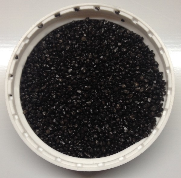 500ml Farbgranulat * Deko-Granulat * Schwarz