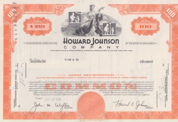 22x Howard Johnson Company