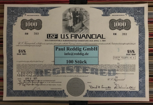 100x USF U.S. Financial (1000 Dollar)