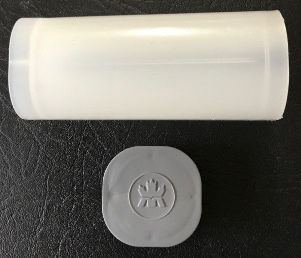 Münztubes Royal Canadian Mint - silber