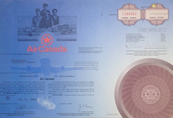 5x Air Canada